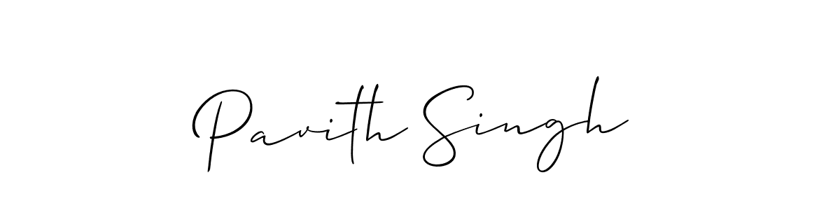 Best and Professional Signature Style for Pavith Singh. Allison_Script Best Signature Style Collection. Pavith Singh signature style 2 images and pictures png