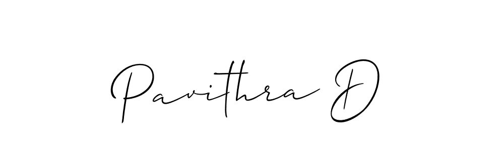 Pavithra D stylish signature style. Best Handwritten Sign (Allison_Script) for my name. Handwritten Signature Collection Ideas for my name Pavithra D. Pavithra D signature style 2 images and pictures png