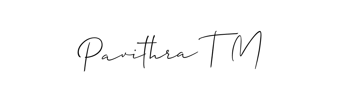 if you are searching for the best signature style for your name Pavithra T M. so please give up your signature search. here we have designed multiple signature styles  using Allison_Script. Pavithra T M signature style 2 images and pictures png