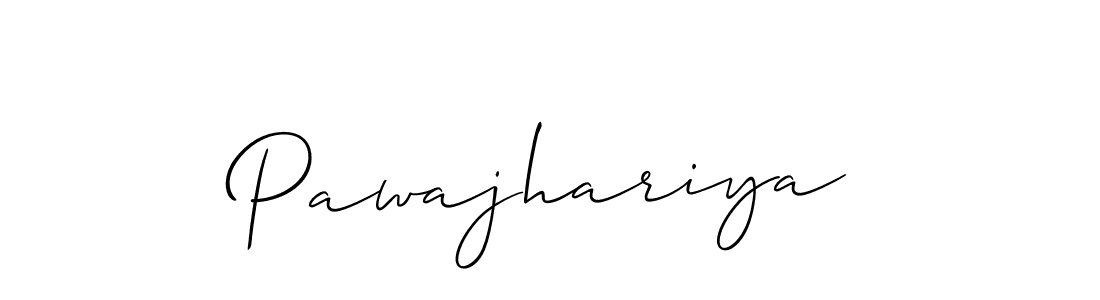 Pawajhariya stylish signature style. Best Handwritten Sign (Allison_Script) for my name. Handwritten Signature Collection Ideas for my name Pawajhariya. Pawajhariya signature style 2 images and pictures png