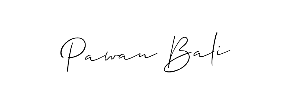 Best and Professional Signature Style for Pawan Bali. Allison_Script Best Signature Style Collection. Pawan Bali signature style 2 images and pictures png