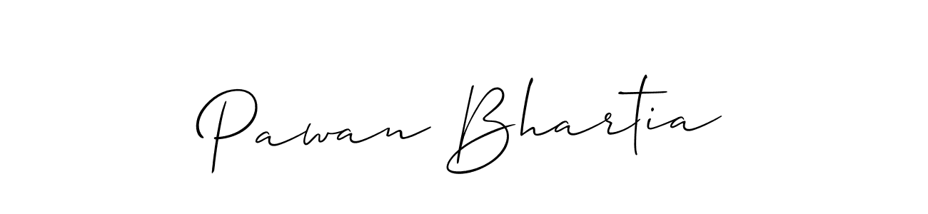 Similarly Allison_Script is the best handwritten signature design. Signature creator online .You can use it as an online autograph creator for name Pawan Bhartia. Pawan Bhartia signature style 2 images and pictures png