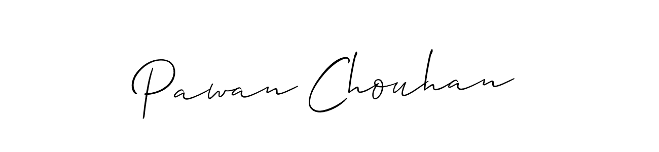 if you are searching for the best signature style for your name Pawan Chouhan. so please give up your signature search. here we have designed multiple signature styles  using Allison_Script. Pawan Chouhan signature style 2 images and pictures png