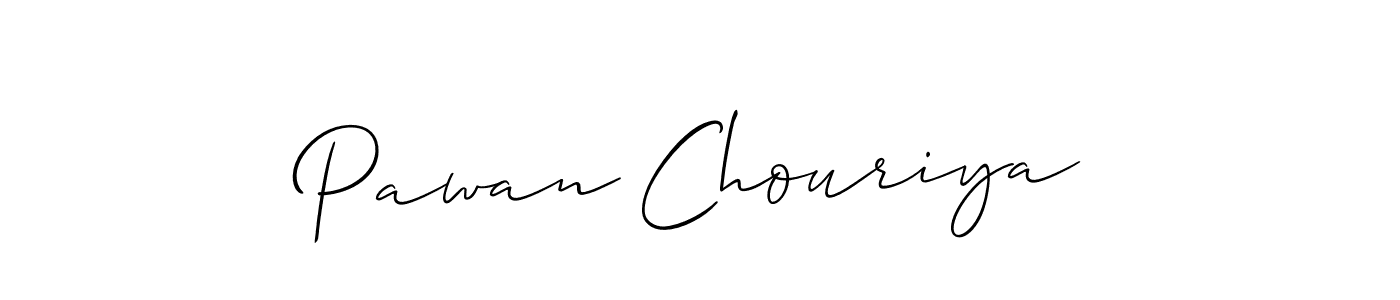 Make a beautiful signature design for name Pawan Chouriya. Use this online signature maker to create a handwritten signature for free. Pawan Chouriya signature style 2 images and pictures png