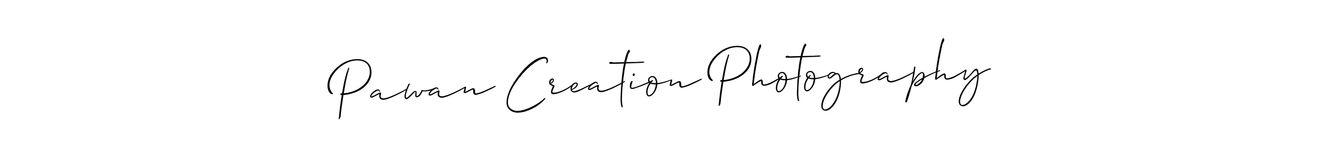 How to make Pawan Creation Photography signature? Allison_Script is a professional autograph style. Create handwritten signature for Pawan Creation Photography name. Pawan Creation Photography signature style 2 images and pictures png