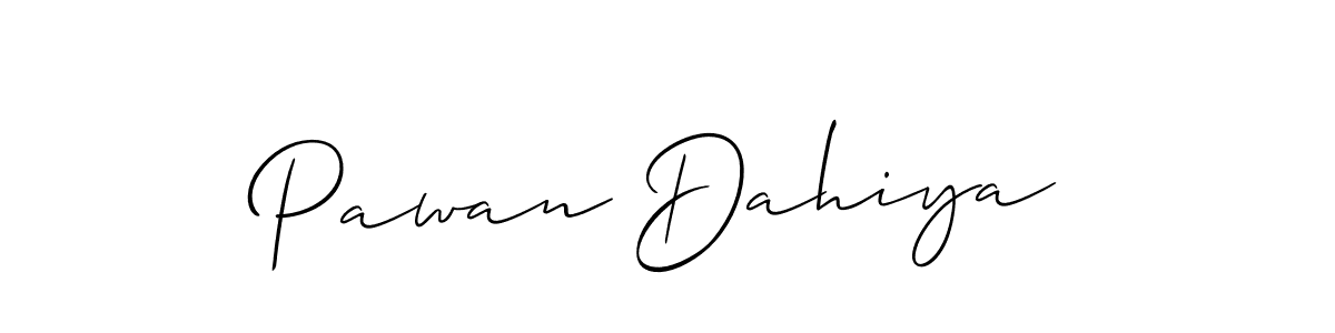 How to make Pawan Dahiya name signature. Use Allison_Script style for creating short signs online. This is the latest handwritten sign. Pawan Dahiya signature style 2 images and pictures png