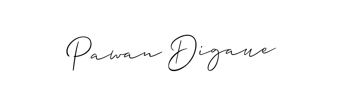 Make a short Pawan Digaue signature style. Manage your documents anywhere anytime using Allison_Script. Create and add eSignatures, submit forms, share and send files easily. Pawan Digaue signature style 2 images and pictures png