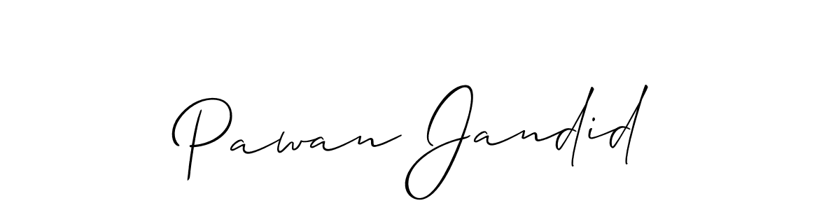 Once you've used our free online signature maker to create your best signature Allison_Script style, it's time to enjoy all of the benefits that Pawan Jandid name signing documents. Pawan Jandid signature style 2 images and pictures png