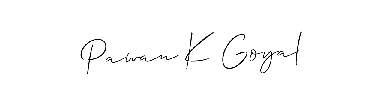 Also You can easily find your signature by using the search form. We will create Pawan K Goyal name handwritten signature images for you free of cost using Allison_Script sign style. Pawan K Goyal signature style 2 images and pictures png