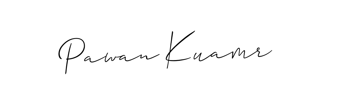 Make a short Pawan Kuamr signature style. Manage your documents anywhere anytime using Allison_Script. Create and add eSignatures, submit forms, share and send files easily. Pawan Kuamr signature style 2 images and pictures png