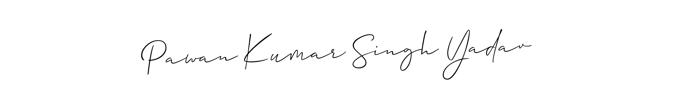 Make a short Pawan Kumar Singh Yadav signature style. Manage your documents anywhere anytime using Allison_Script. Create and add eSignatures, submit forms, share and send files easily. Pawan Kumar Singh Yadav signature style 2 images and pictures png