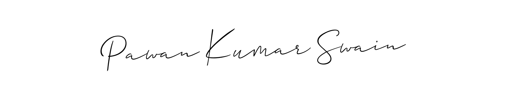 This is the best signature style for the Pawan Kumar Swain name. Also you like these signature font (Allison_Script). Mix name signature. Pawan Kumar Swain signature style 2 images and pictures png