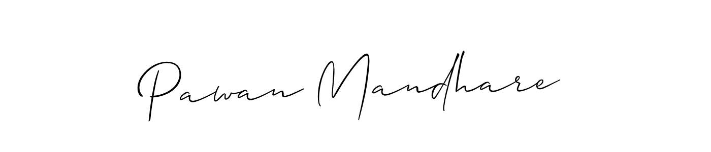 Also You can easily find your signature by using the search form. We will create Pawan Mandhare name handwritten signature images for you free of cost using Allison_Script sign style. Pawan Mandhare signature style 2 images and pictures png