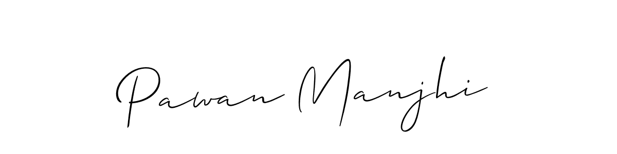 Best and Professional Signature Style for Pawan Manjhi. Allison_Script Best Signature Style Collection. Pawan Manjhi signature style 2 images and pictures png