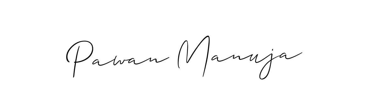 Make a beautiful signature design for name Pawan Manuja. Use this online signature maker to create a handwritten signature for free. Pawan Manuja signature style 2 images and pictures png