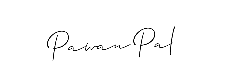 How to Draw Pawan Pal signature style? Allison_Script is a latest design signature styles for name Pawan Pal. Pawan Pal signature style 2 images and pictures png