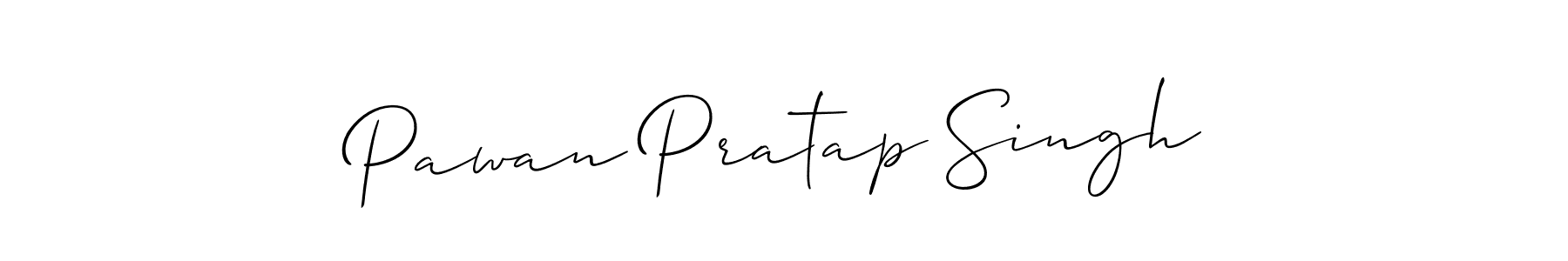 Use a signature maker to create a handwritten signature online. With this signature software, you can design (Allison_Script) your own signature for name Pawan Pratap Singh. Pawan Pratap Singh signature style 2 images and pictures png