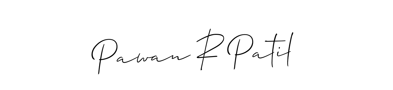 You should practise on your own different ways (Allison_Script) to write your name (Pawan R Patil) in signature. don't let someone else do it for you. Pawan R Patil signature style 2 images and pictures png