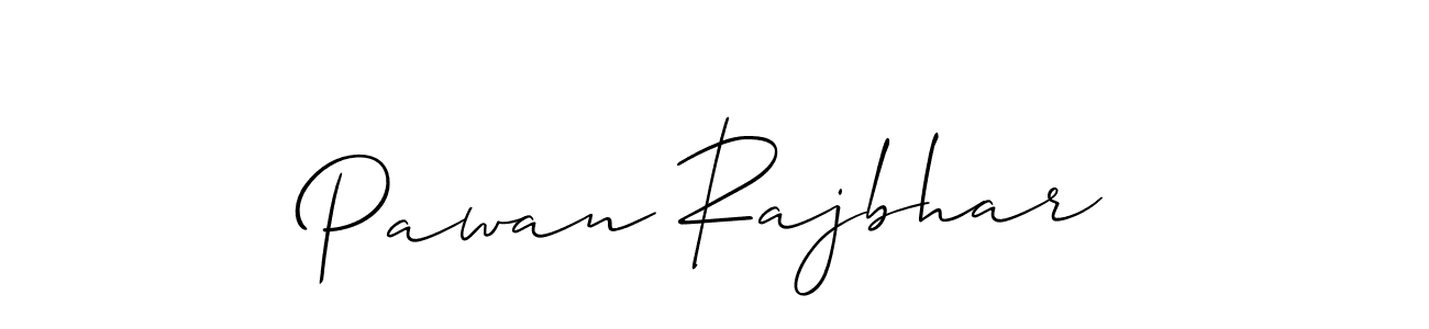 Also we have Pawan Rajbhar name is the best signature style. Create professional handwritten signature collection using Allison_Script autograph style. Pawan Rajbhar signature style 2 images and pictures png