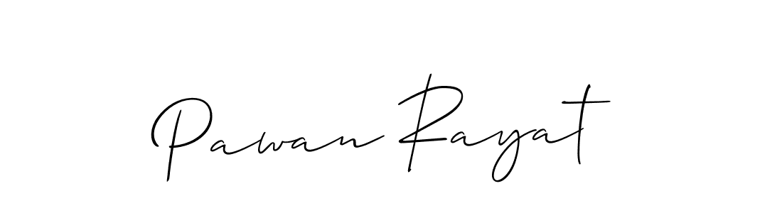 Pawan Rayat stylish signature style. Best Handwritten Sign (Allison_Script) for my name. Handwritten Signature Collection Ideas for my name Pawan Rayat. Pawan Rayat signature style 2 images and pictures png