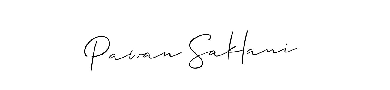 Make a beautiful signature design for name Pawan Saklani. Use this online signature maker to create a handwritten signature for free. Pawan Saklani signature style 2 images and pictures png