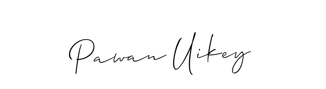 Also You can easily find your signature by using the search form. We will create Pawan Uikey name handwritten signature images for you free of cost using Allison_Script sign style. Pawan Uikey signature style 2 images and pictures png