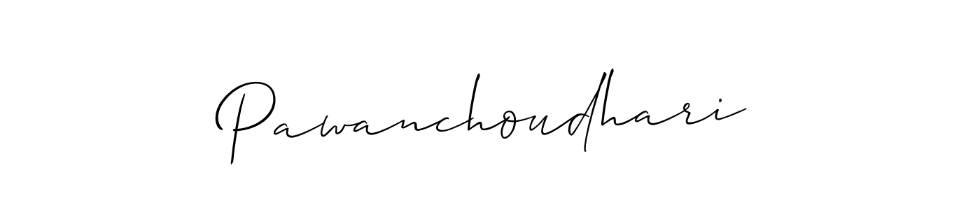 Make a beautiful signature design for name Pawanchoudhari. Use this online signature maker to create a handwritten signature for free. Pawanchoudhari signature style 2 images and pictures png