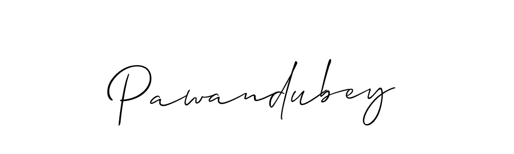 It looks lik you need a new signature style for name Pawandubey. Design unique handwritten (Allison_Script) signature with our free signature maker in just a few clicks. Pawandubey signature style 2 images and pictures png