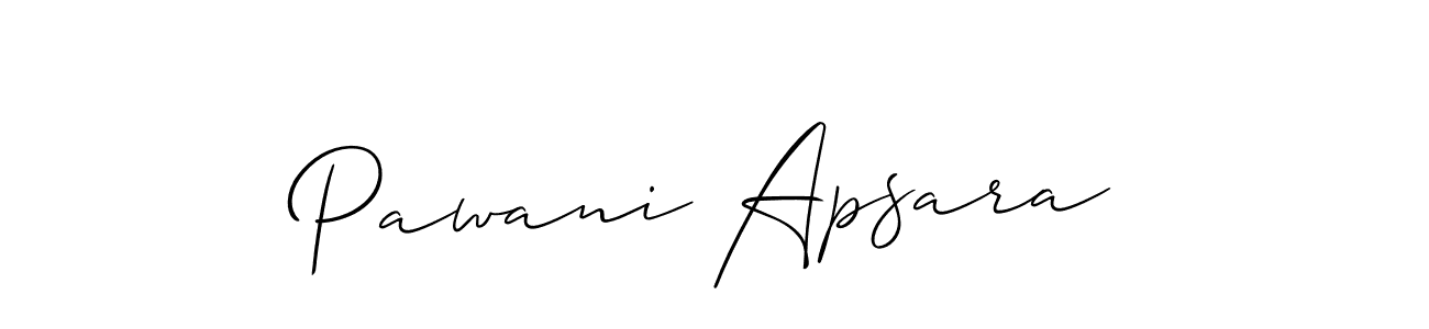 Make a beautiful signature design for name Pawani Apsara. Use this online signature maker to create a handwritten signature for free. Pawani Apsara signature style 2 images and pictures png