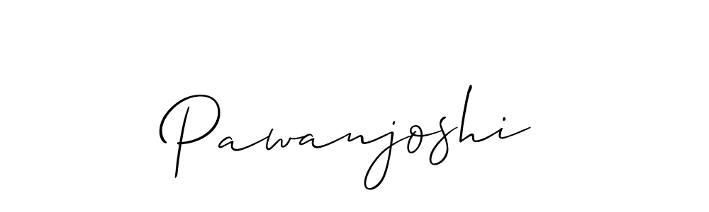 It looks lik you need a new signature style for name Pawanjoshi. Design unique handwritten (Allison_Script) signature with our free signature maker in just a few clicks. Pawanjoshi signature style 2 images and pictures png