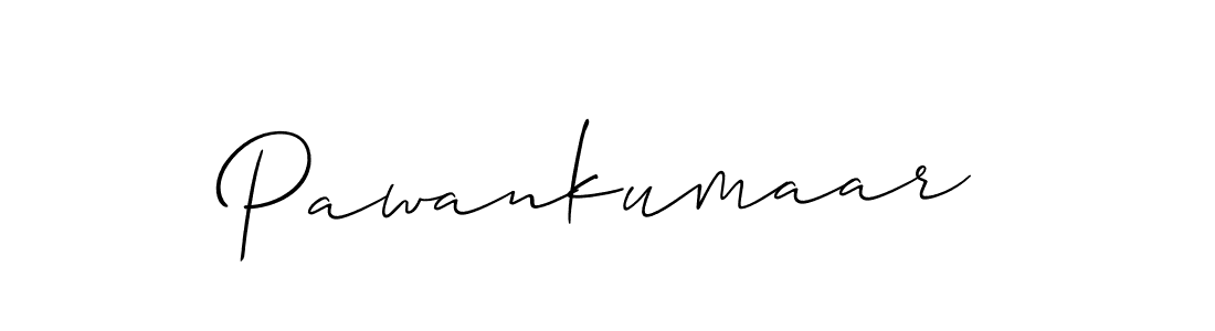 if you are searching for the best signature style for your name Pawankumaar. so please give up your signature search. here we have designed multiple signature styles  using Allison_Script. Pawankumaar signature style 2 images and pictures png