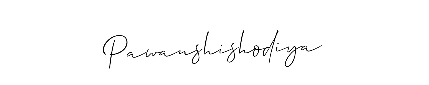 Similarly Allison_Script is the best handwritten signature design. Signature creator online .You can use it as an online autograph creator for name Pawanshishodiya. Pawanshishodiya signature style 2 images and pictures png