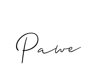 Best and Professional Signature Style for Pawe. Allison_Script Best Signature Style Collection. Pawe signature style 2 images and pictures png