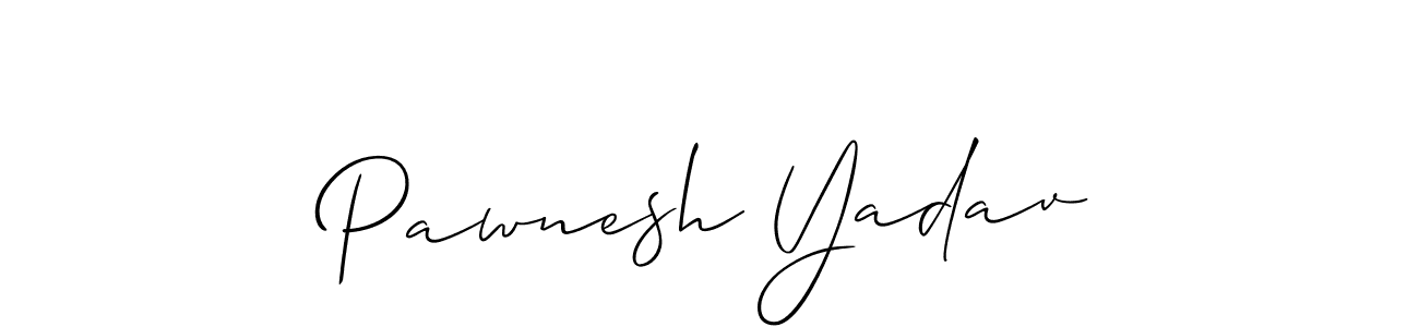 This is the best signature style for the Pawnesh Yadav name. Also you like these signature font (Allison_Script). Mix name signature. Pawnesh Yadav signature style 2 images and pictures png