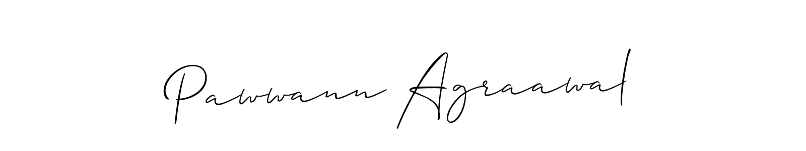 if you are searching for the best signature style for your name Pawwann Agraawal. so please give up your signature search. here we have designed multiple signature styles  using Allison_Script. Pawwann Agraawal signature style 2 images and pictures png