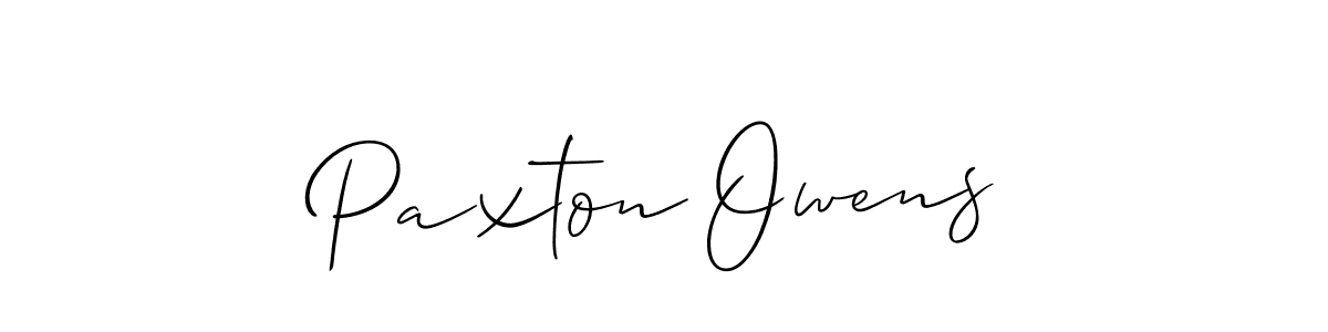 Also we have Paxton Owens name is the best signature style. Create professional handwritten signature collection using Allison_Script autograph style. Paxton Owens signature style 2 images and pictures png