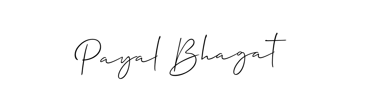 if you are searching for the best signature style for your name Payal Bhagat. so please give up your signature search. here we have designed multiple signature styles  using Allison_Script. Payal Bhagat signature style 2 images and pictures png