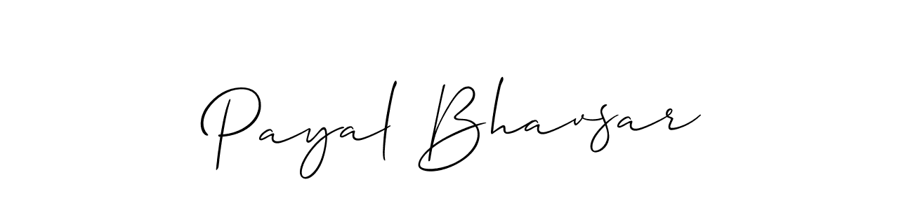 Once you've used our free online signature maker to create your best signature Allison_Script style, it's time to enjoy all of the benefits that Payal Bhavsar name signing documents. Payal Bhavsar signature style 2 images and pictures png