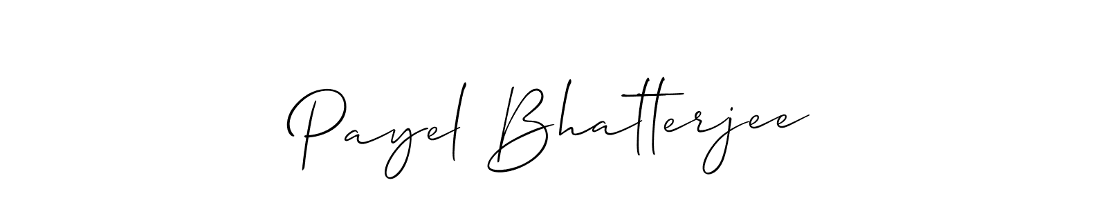 Make a beautiful signature design for name Payel Bhatterjee. Use this online signature maker to create a handwritten signature for free. Payel Bhatterjee signature style 2 images and pictures png