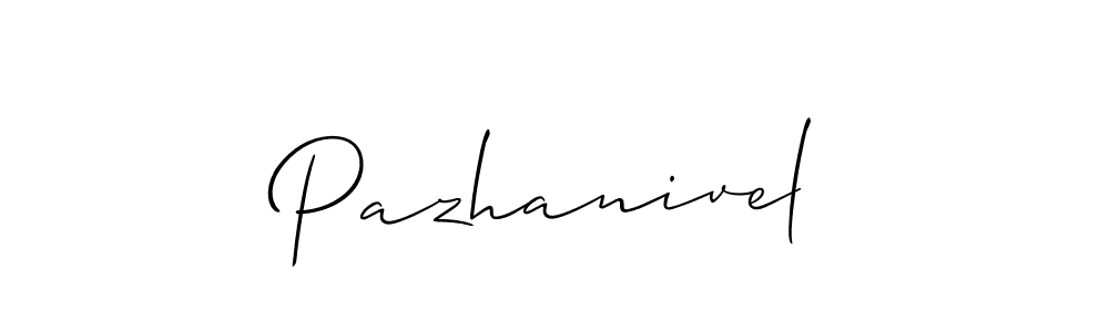 How to Draw Pazhanivel signature style? Allison_Script is a latest design signature styles for name Pazhanivel. Pazhanivel signature style 2 images and pictures png