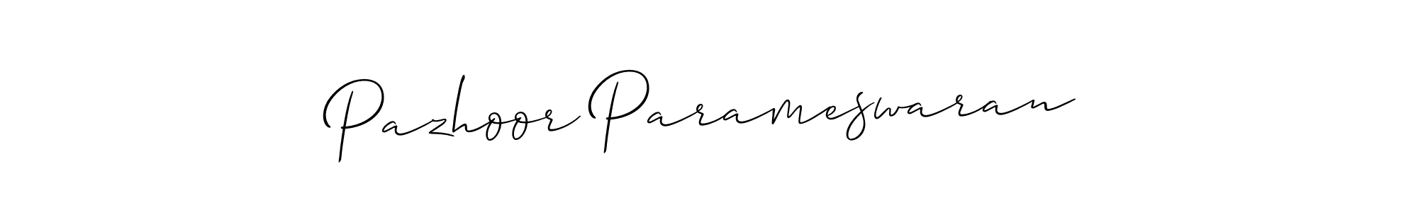 if you are searching for the best signature style for your name Pazhoor Parameswaran. so please give up your signature search. here we have designed multiple signature styles  using Allison_Script. Pazhoor Parameswaran signature style 2 images and pictures png