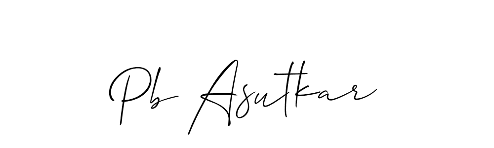 Check out images of Autograph of Pb Asutkar name. Actor Pb Asutkar Signature Style. Allison_Script is a professional sign style online. Pb Asutkar signature style 2 images and pictures png