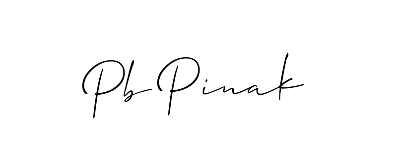 Make a beautiful signature design for name Pb Pinak. Use this online signature maker to create a handwritten signature for free. Pb Pinak signature style 2 images and pictures png