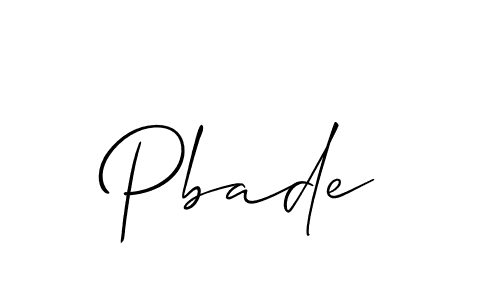 How to Draw Pbade signature style? Allison_Script is a latest design signature styles for name Pbade. Pbade signature style 2 images and pictures png