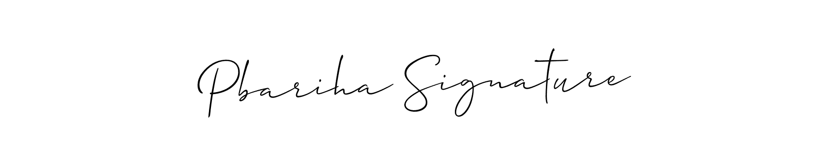 You can use this online signature creator to create a handwritten signature for the name Pbariha Signature. This is the best online autograph maker. Pbariha Signature signature style 2 images and pictures png