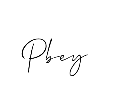 Pbey stylish signature style. Best Handwritten Sign (Allison_Script) for my name. Handwritten Signature Collection Ideas for my name Pbey. Pbey signature style 2 images and pictures png