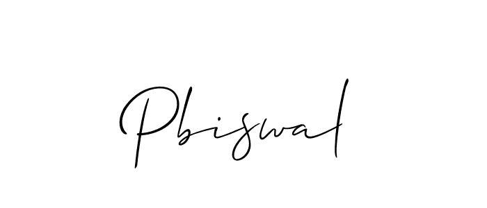 Pbiswal stylish signature style. Best Handwritten Sign (Allison_Script) for my name. Handwritten Signature Collection Ideas for my name Pbiswal. Pbiswal signature style 2 images and pictures png