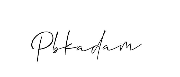 Here are the top 10 professional signature styles for the name Pbkadam. These are the best autograph styles you can use for your name. Pbkadam signature style 2 images and pictures png