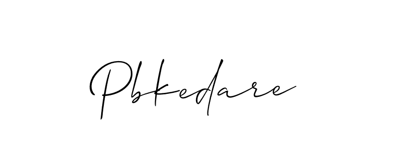 It looks lik you need a new signature style for name Pbkedare. Design unique handwritten (Allison_Script) signature with our free signature maker in just a few clicks. Pbkedare signature style 2 images and pictures png