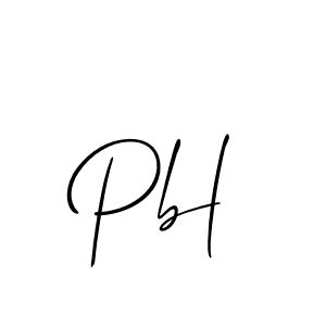 How to make Pbl signature? Allison_Script is a professional autograph style. Create handwritten signature for Pbl name. Pbl signature style 2 images and pictures png